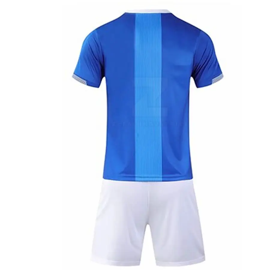 Solid Color Lightweight Breathable Quick Dry Men Adults Soccer Uniform 100% Polyester Team Wear High Quality for Players — Zefal Industries product photograph 3 of 6