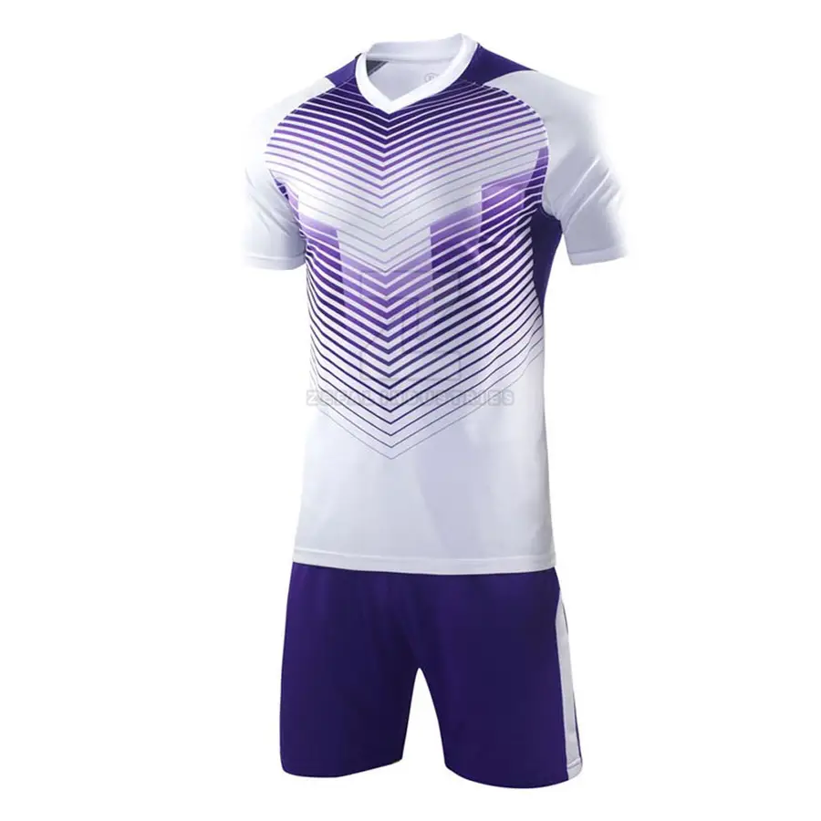 Factory Direct Sale Men's Adult Soccer Uniform 100% Polyester Lightweight & Breathable Custom Logo & Colors Made in Pakistan — Zefal Industries product photograph 1 of 6