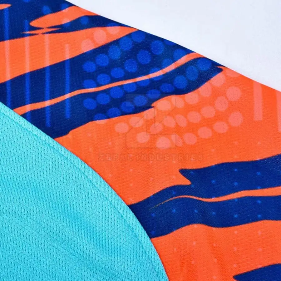 New Design Customized Logo Men's Soccer Uniform 2025 Best Selling 100% Polyester Breathable Quick Dry Lightweight Short Sleeve — Zefal Industries product photograph 4 of 6