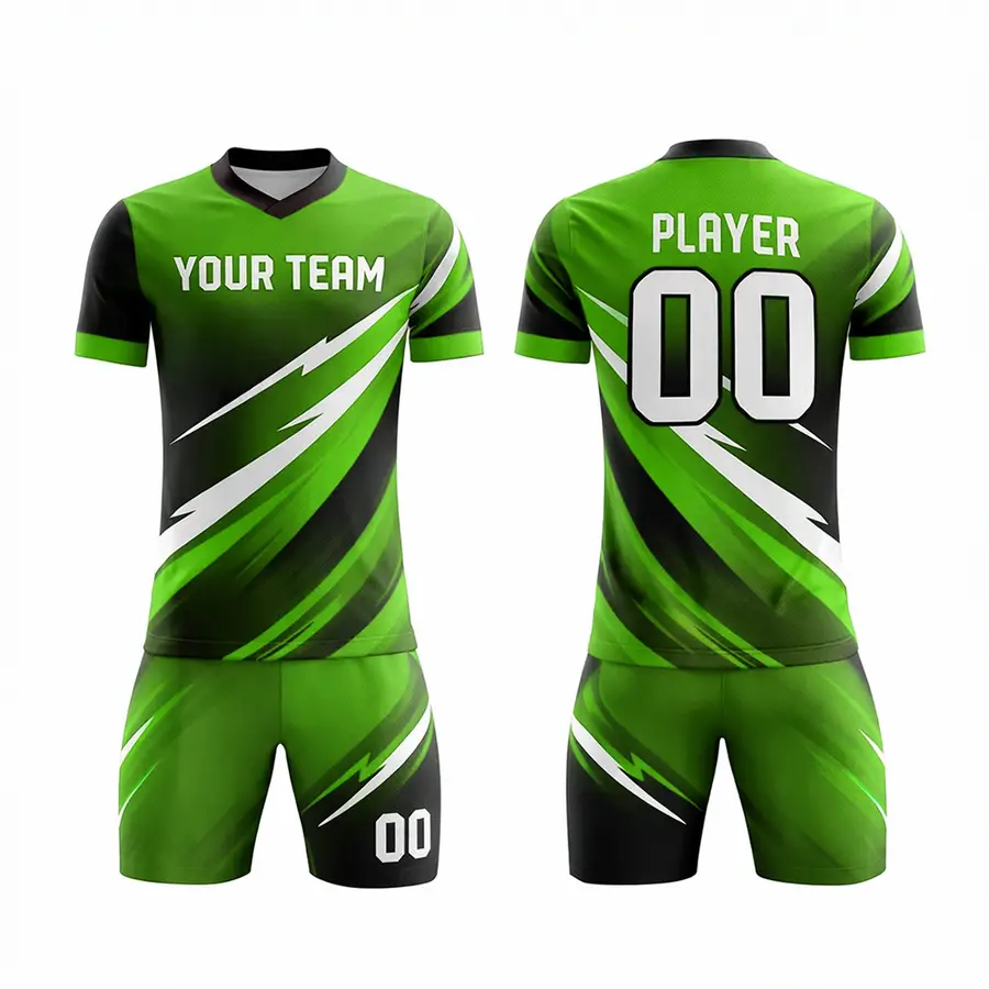 Customized Men's Winter Sports Wear Set Latest Design Full Sleeve Drawstring Closure Top Automated Cutting Jersey 100% Polyester — Zefal Industries product photograph 3 of 6
