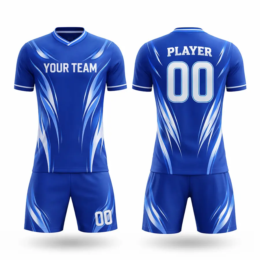 Hot Sale Breathable Anti-Bacterial 100% Polyester Men's Winter Football Custom Wear Set Custom Logo Team Brand Name Colors — Zefal Industries product photograph 1 of 6