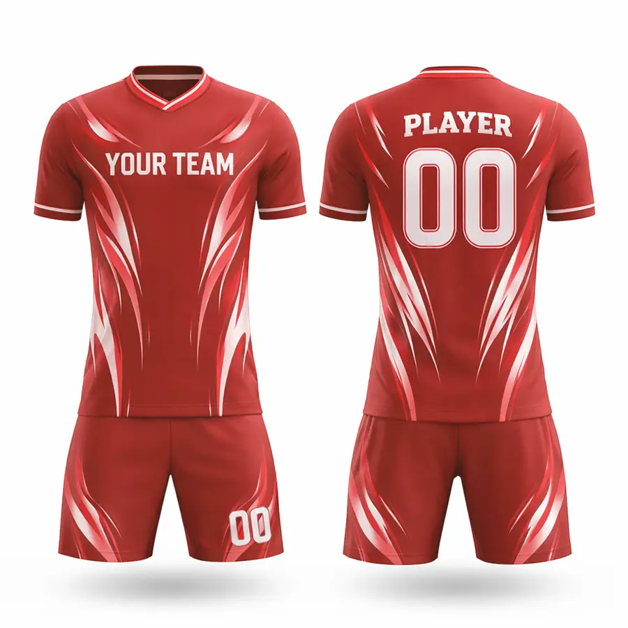Hot Sale Breathable Anti-Bacterial 100% Polyester Men's Winter Football Custom Wear Set Custom Logo Team Brand Name Colors — Zefal Industries product photograph 4 of 6