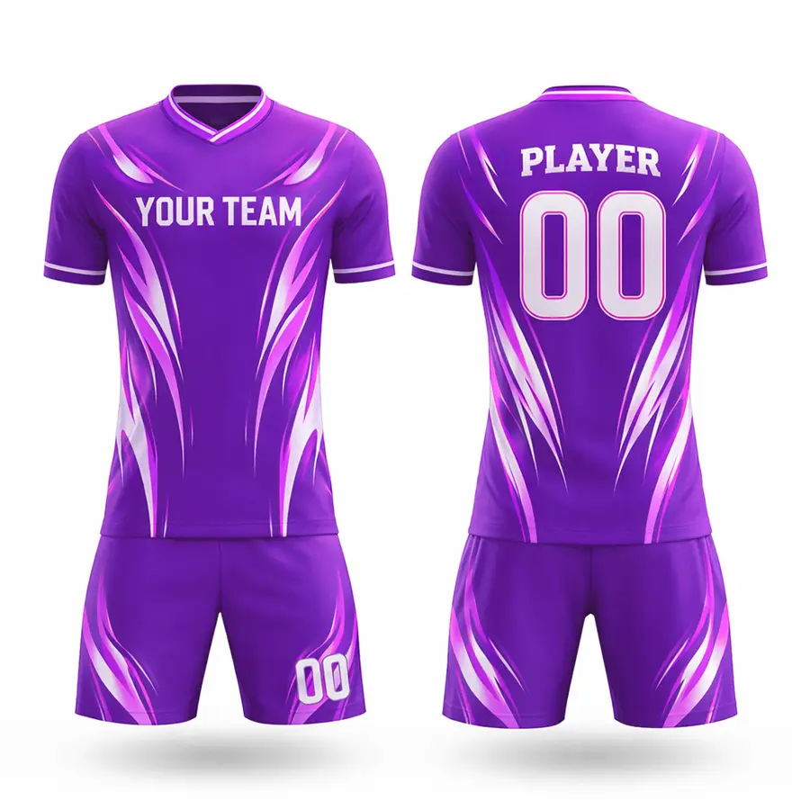 Hot Sale Breathable Anti-Bacterial 100% Polyester Men's Winter Football Custom Wear Set Custom Logo Team Brand Name Colors — Zefal Industries product photograph 5 of 6