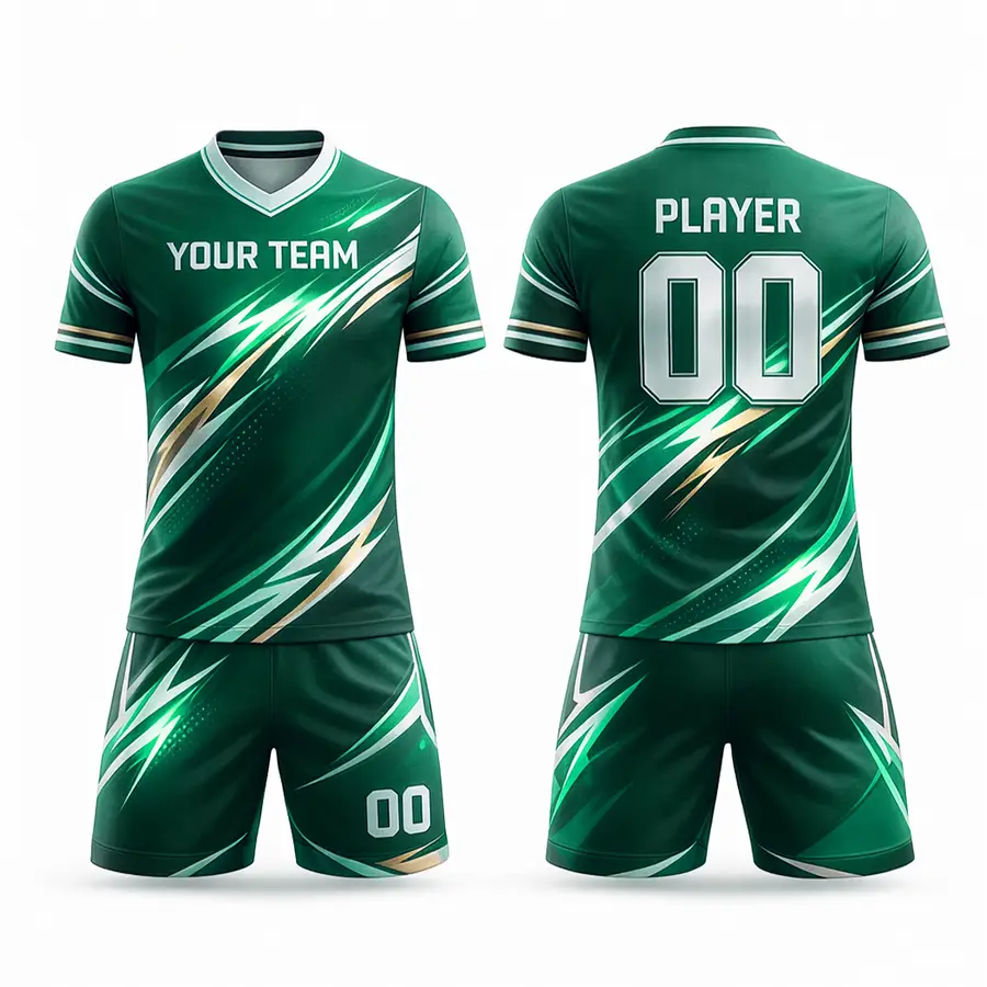 Custom High Quality Blank Club Team Men's Adult Football Training Shirt Custom Brand Name Custom Colors Logo Breathable — Zefal Industries product photograph 3 of 6
