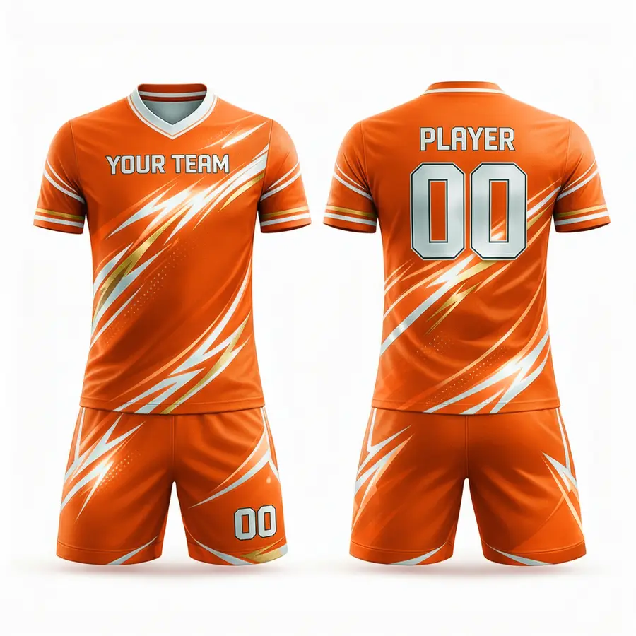 Custom High Quality Blank Club Team Men's Adult Football Training Shirt Custom Brand Name Custom Colors Logo Breathable — Zefal Industries product photograph 6 of 6
