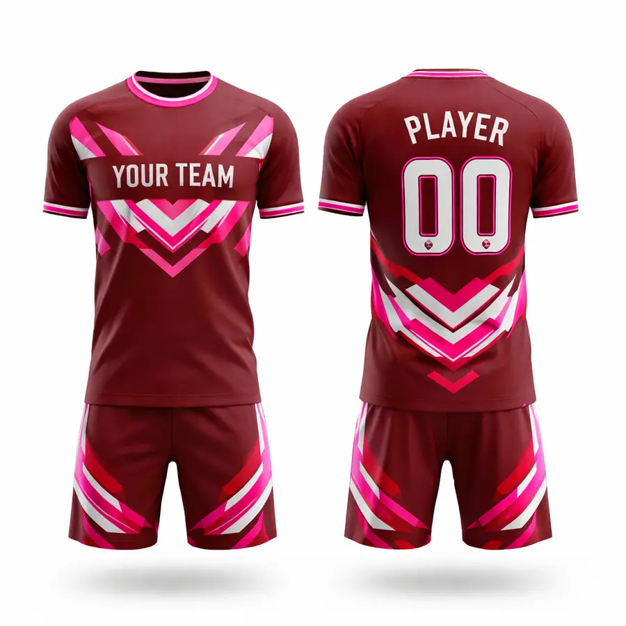 High Quality Custom Soccer Uniform Durable 100% Polyester Anti-Bacterial Full Sleeve Winter Team Jersey — Zefal Industries product photograph 4 of 6