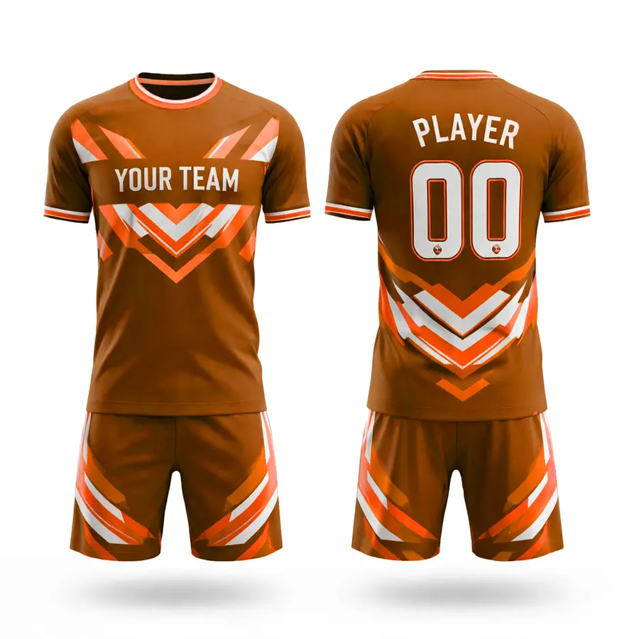 High Quality Custom Soccer Uniform Durable 100% Polyester Anti-Bacterial Full Sleeve Winter Team Jersey — Zefal Industries product photograph 6 of 6