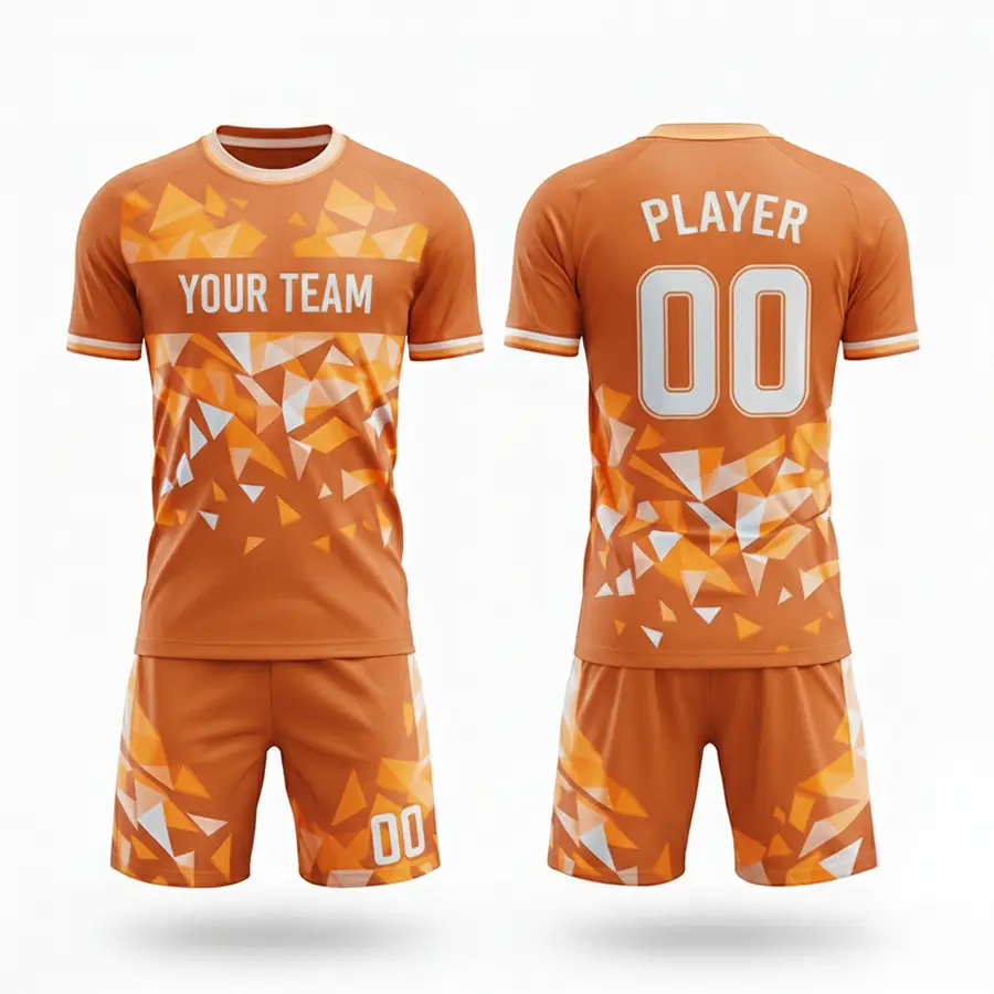 Custom Digital Print Football Sports Wear Mens Adult Club Set 100% Polyester Anti-Bacterial Winter Custom Team Brand Name — Zefal Industries product photograph 4 of 6