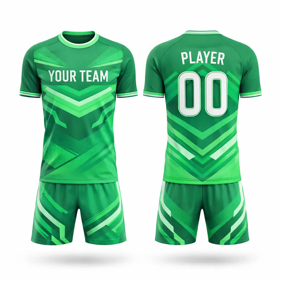 Personalized Design Red White Stylish Team High Quality Full Sleeve Football Factory OEM Kits 100% Polyester Anti-Bacterial — Zefal Industries product photograph 5 of 6