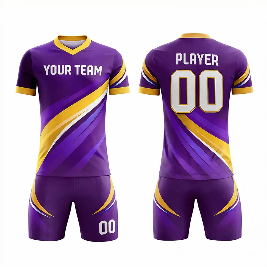 High Quality Best Grade Digital Print 100% Polyester Anti-Bacterial Winter Football Shirt Premium Jersey Custom Team Brand — Zefal Industries product photograph 1 of 6