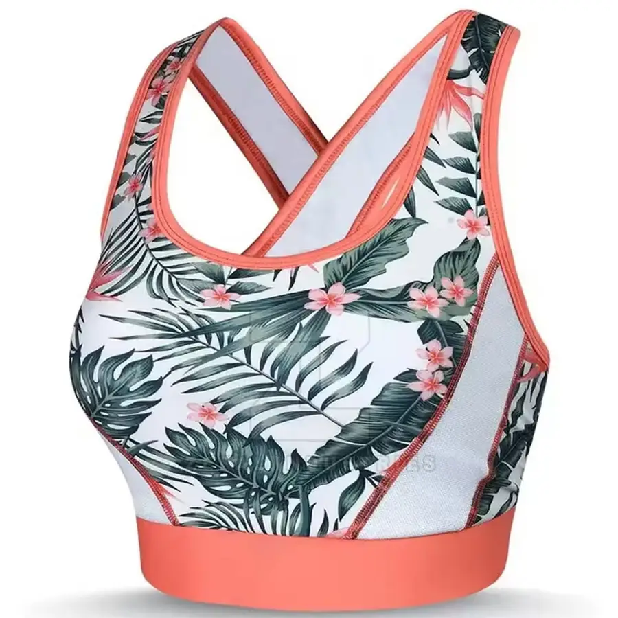 Comfortable Eco-Friendly Quick Dry High Support Sports Bra for Women High Quality Fabric Breathable Perfect for Outdoor Sports — real Zefal Industries product photograph