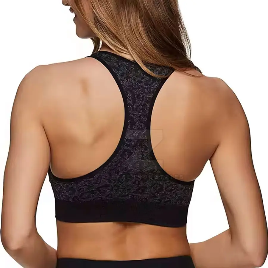 Seamless Women Sports Bra Breathable High Support Lightweight Soft Fabric Daily Wear Yoga Stretching Fitness Eco-Friendly — Zefal Industries product photograph 6 of 6