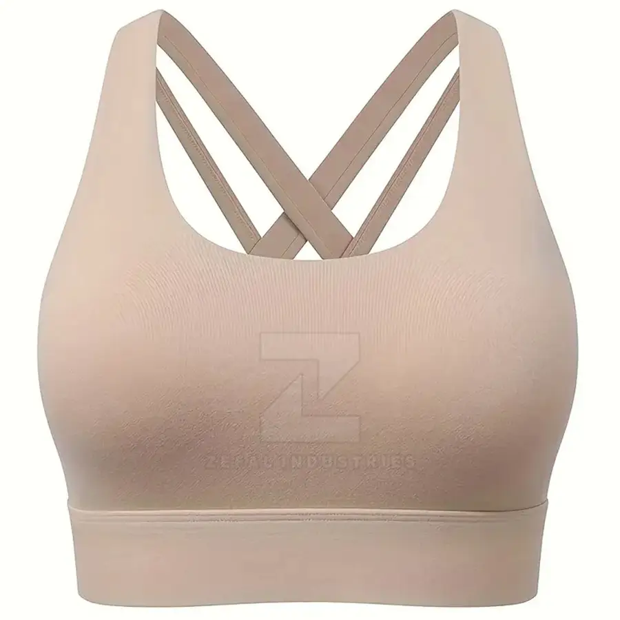 Women High Support Sports Bra Soft Elastic Fabric Quick Dry Breathable Perfect for Daily Wear Gym Exercise Running Outdoor — Zefal Industries product photograph 4 of 6