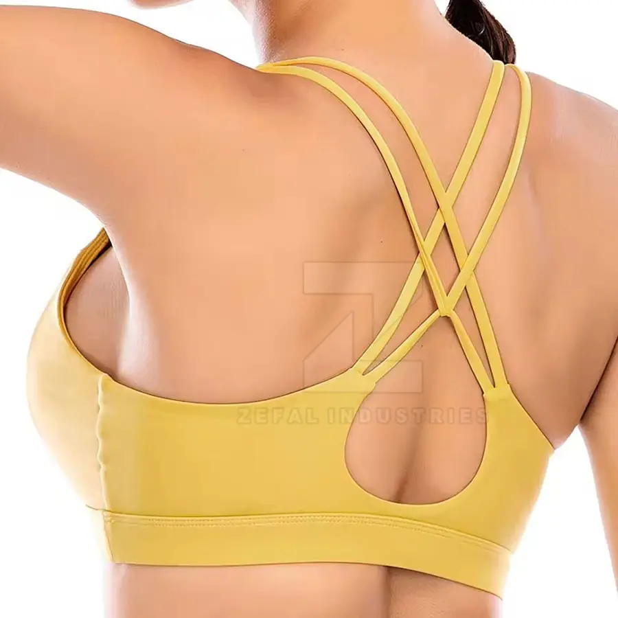 Women's Breathable High Support Seamless Padded Sports Bra with Quick Dry Fabric for Gym Yoga Running & Training — Zefal Industries product photograph 4 of 6