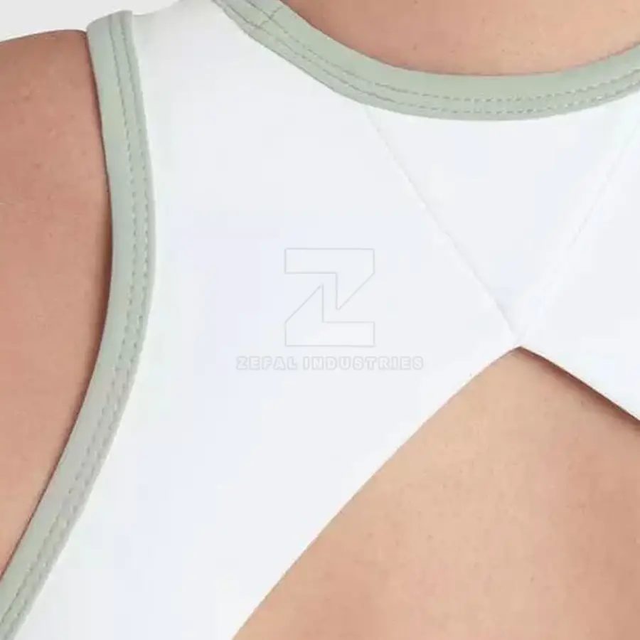 Eco-Friendly Breathable High Support Padded Sports Bra for Women-Gym Yoga & Outdoor Activities with Quick Dry & Removable Pads — Zefal Industries product photograph 6 of 6