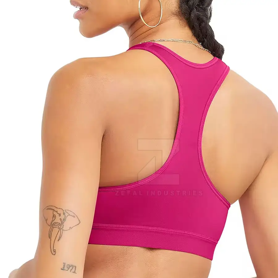 Padded Women Sports Bra Eco-Friendly Breathable High Support Quick Dry Suitable for Gym Yoga Walks and Training Routines — Zefal Industries product photograph 2 of 6