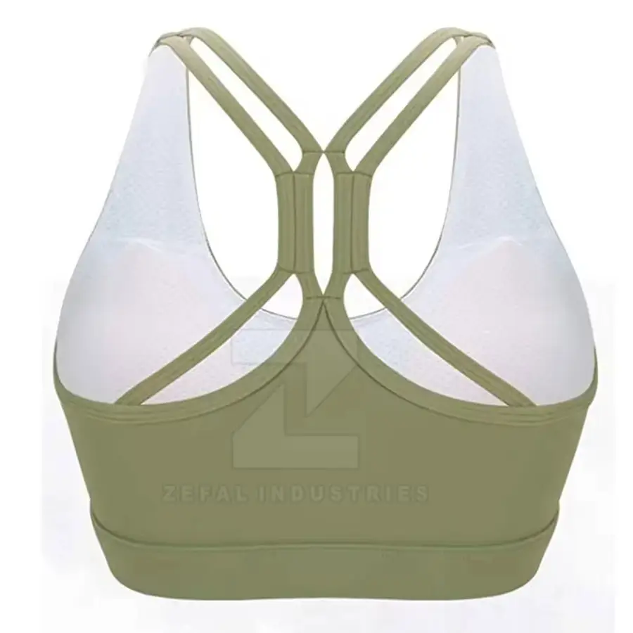 Women Sports Bra Breathable Eco-Friendly Durable Fabric High Support Quick Dry Adjustable Straps Removable Pads for Running — Zefal Industries product photograph 2 of 6
