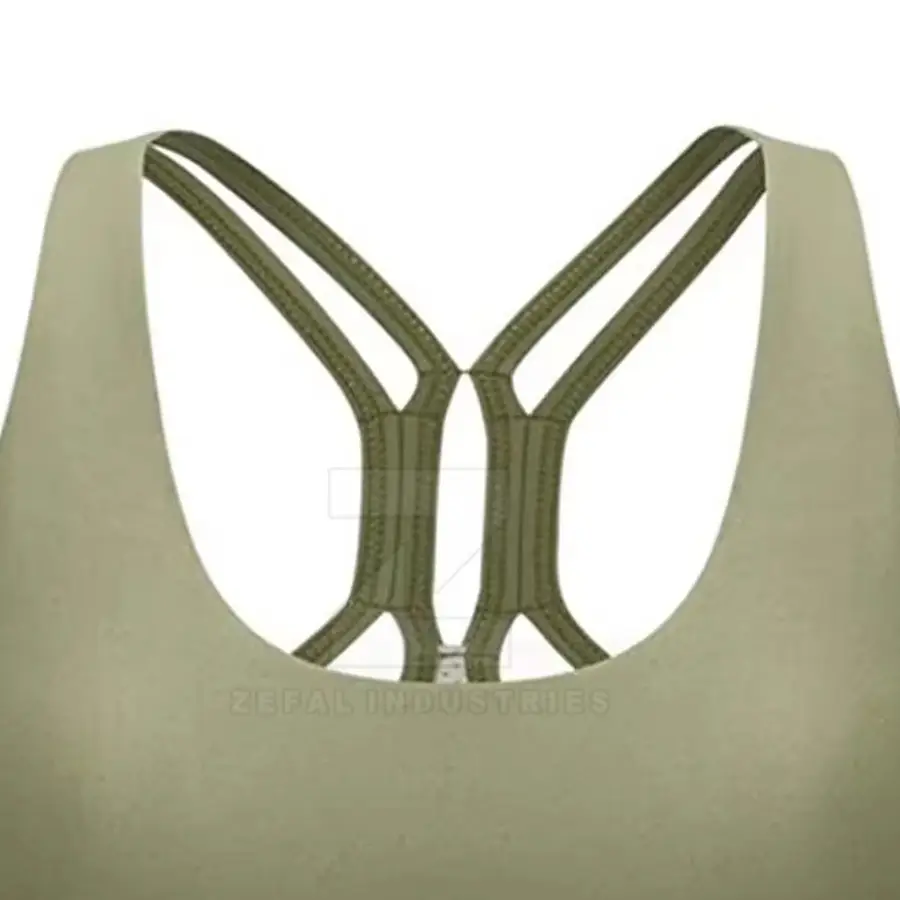 Women Sports Bra Breathable Eco-Friendly Durable Fabric High Support Quick Dry Adjustable Straps Removable Pads for Running — Zefal Industries product photograph 3 of 6