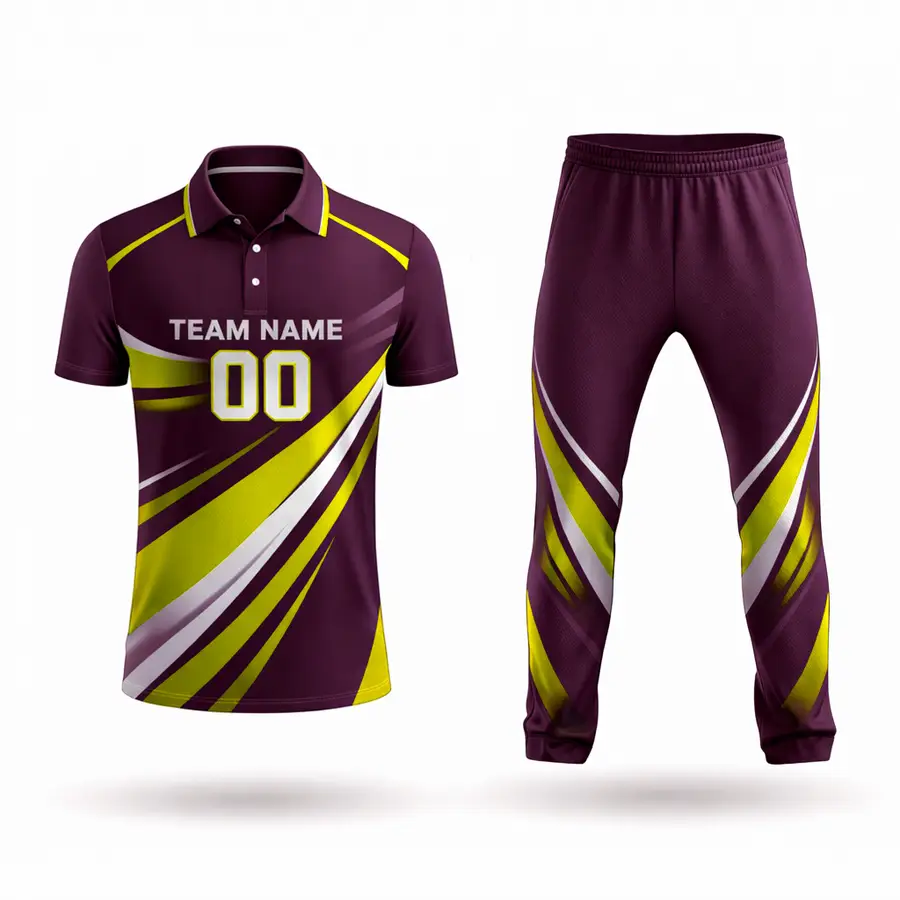 Latest Design Cheap Price Men's Cricket Uniform with Customizable Options 100% Polyester Anti-Bacterial Winter — Zefal Industries product photograph 5 of 6