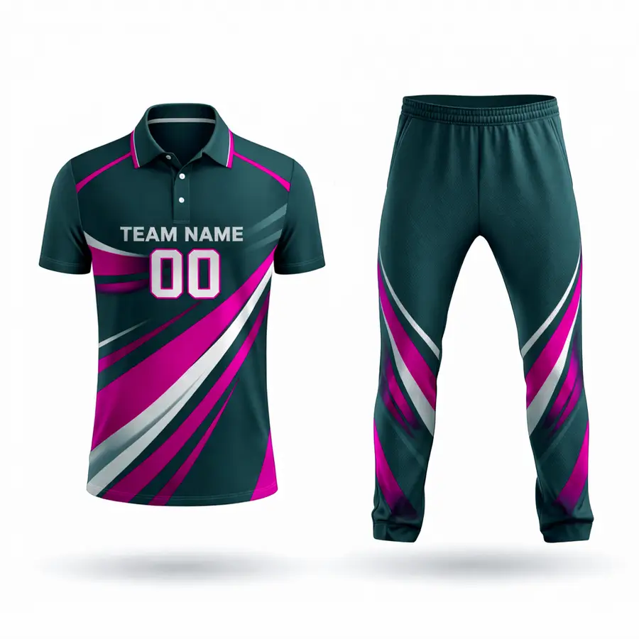 Latest Design Cheap Price Men's Cricket Uniform with Customizable Options 100% Polyester Anti-Bacterial Winter — Zefal Industries product photograph 6 of 6