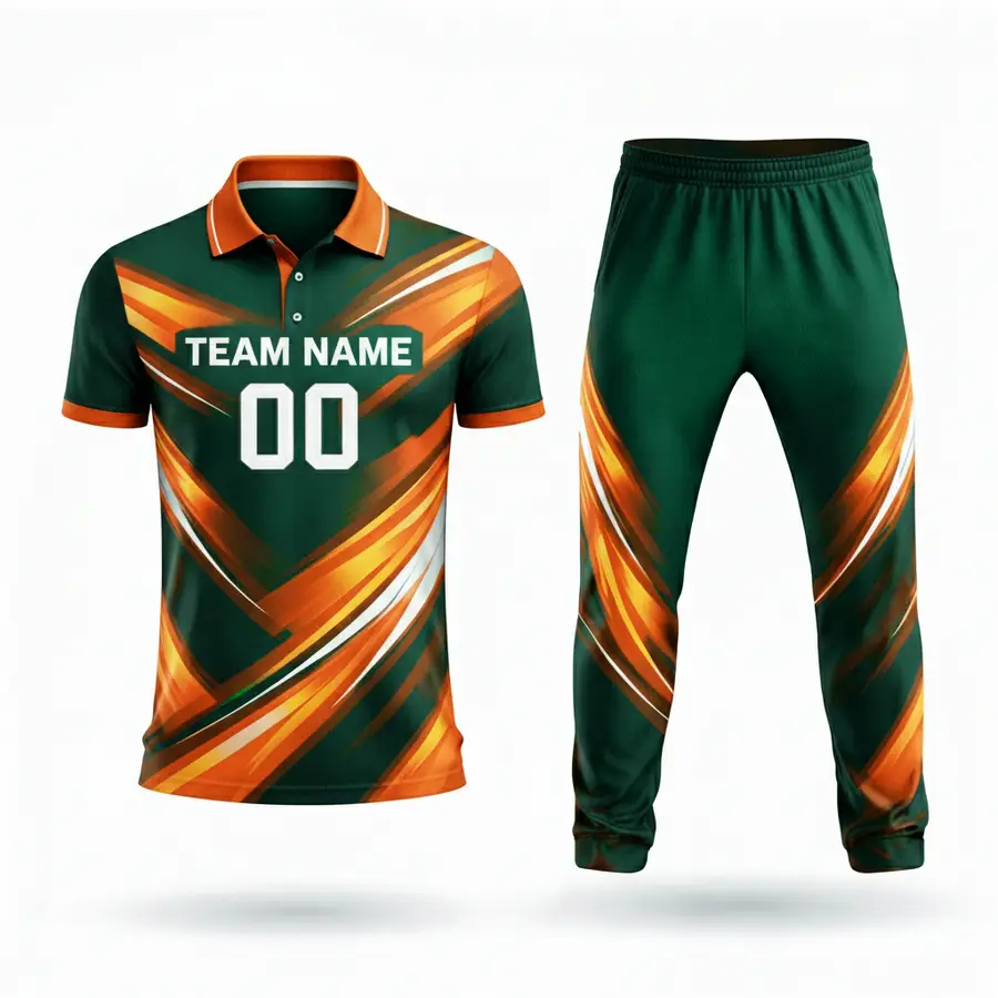 Professional Wholesale Customized Cricket Uniform Full Sublimation Logo Design 100% Polyester Anti-Bacterial Men Custom Team — Zefal Industries product photograph 5 of 6