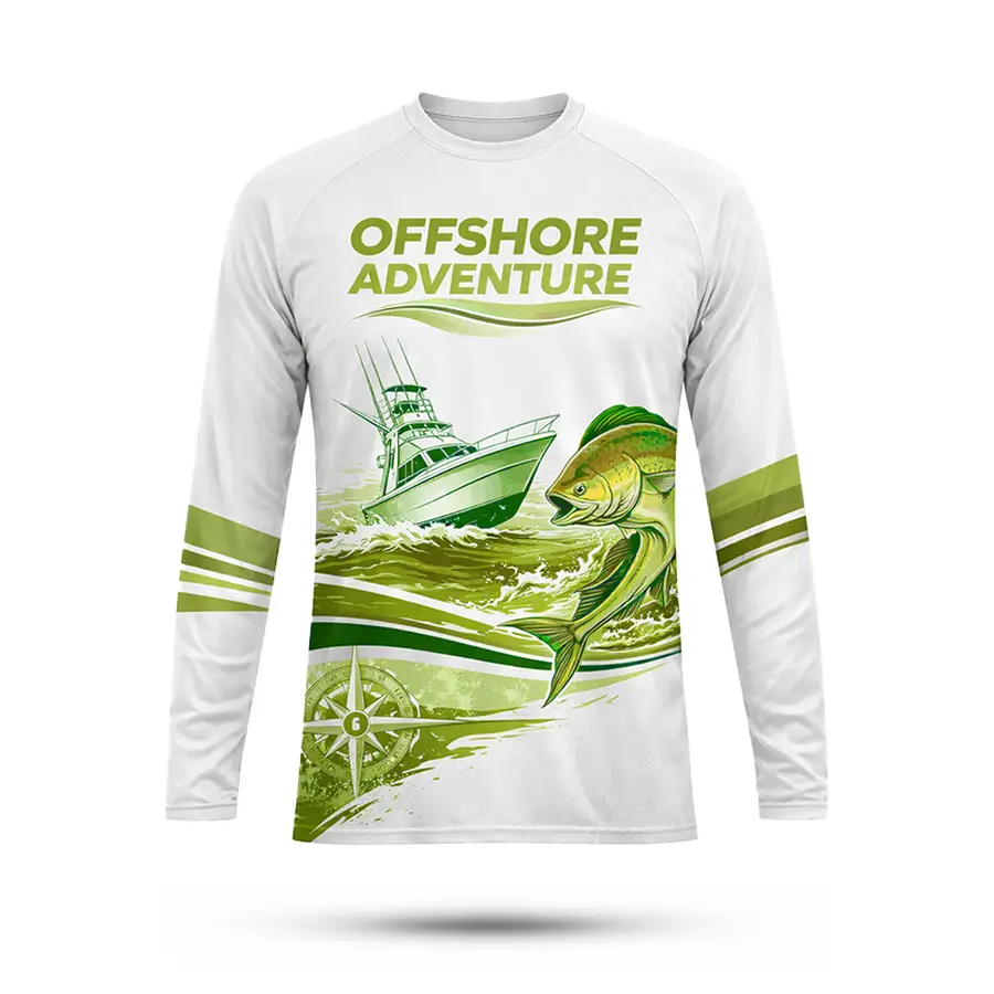 Long Sleeve Sublimation Printing Customized Logo Wear Design Your Own High Quality Anti-Bacterial 100% Polyester Winter Sports — Zefal Industries product photograph 3 of 6