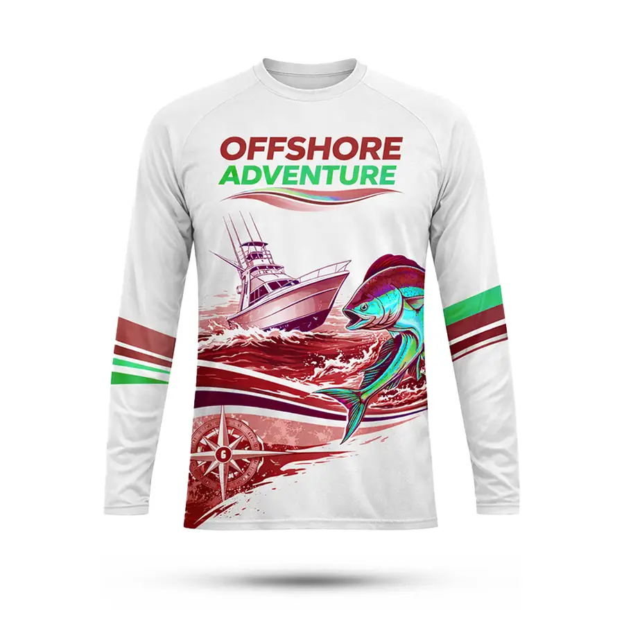 Long Sleeve Sublimation Printing Customized Logo Wear Design Your Own High Quality Anti-Bacterial 100% Polyester Winter Sports — Zefal Industries product photograph 6 of 6