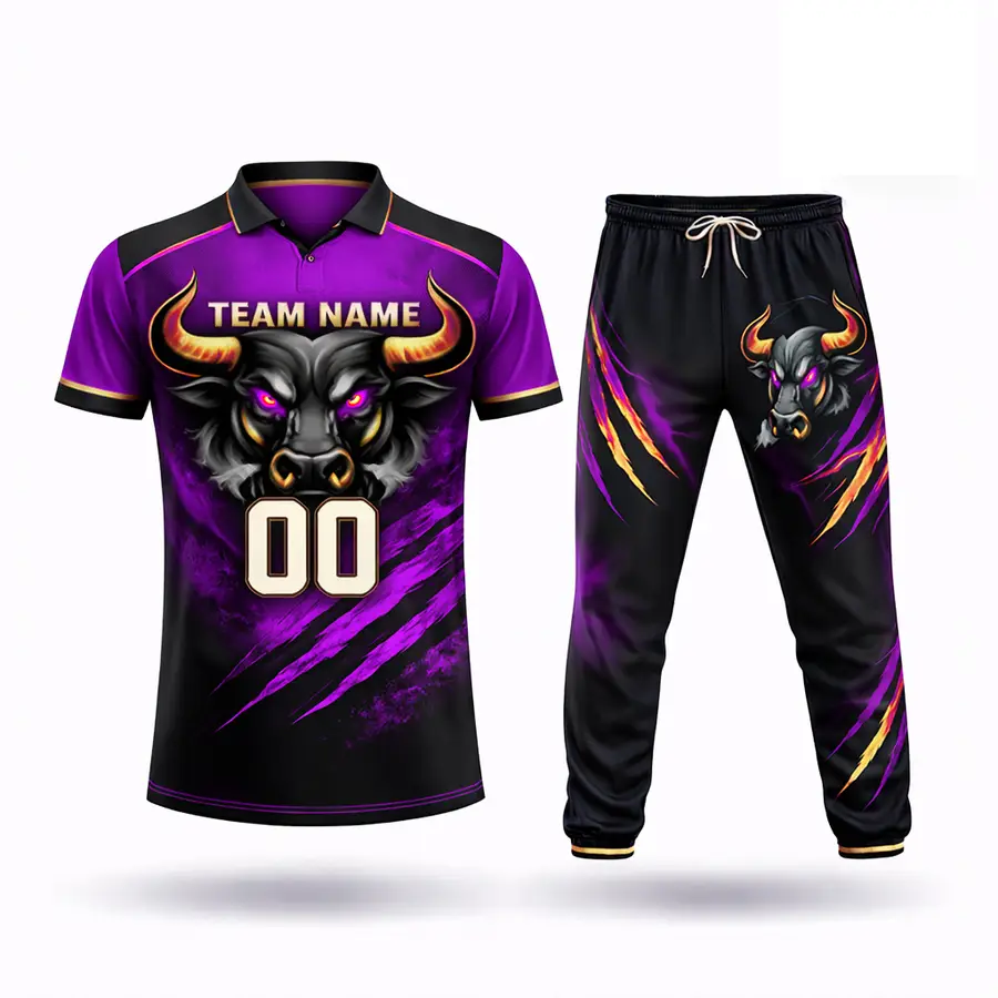 Light Weight Men's Sports Wear Adults Latest Design 100% Polyester Jersey Pant Set Anti-Bacterial Winter Customizable — Zefal Industries product photograph 3 of 6