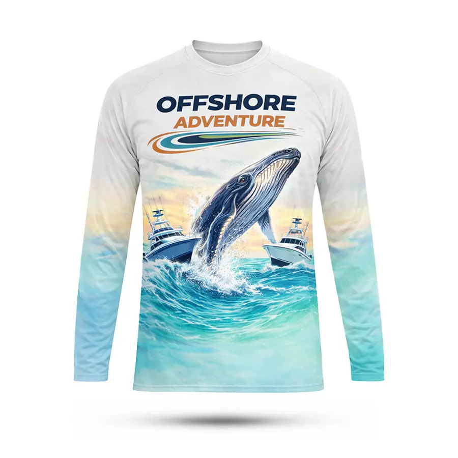 Custom Solid Sublimation Print Anti-Bacterial 100% Polyester Winter Men's Lightweight Long Sleeve Shirts & Tops — Zefal Industries product photograph 2 of 6