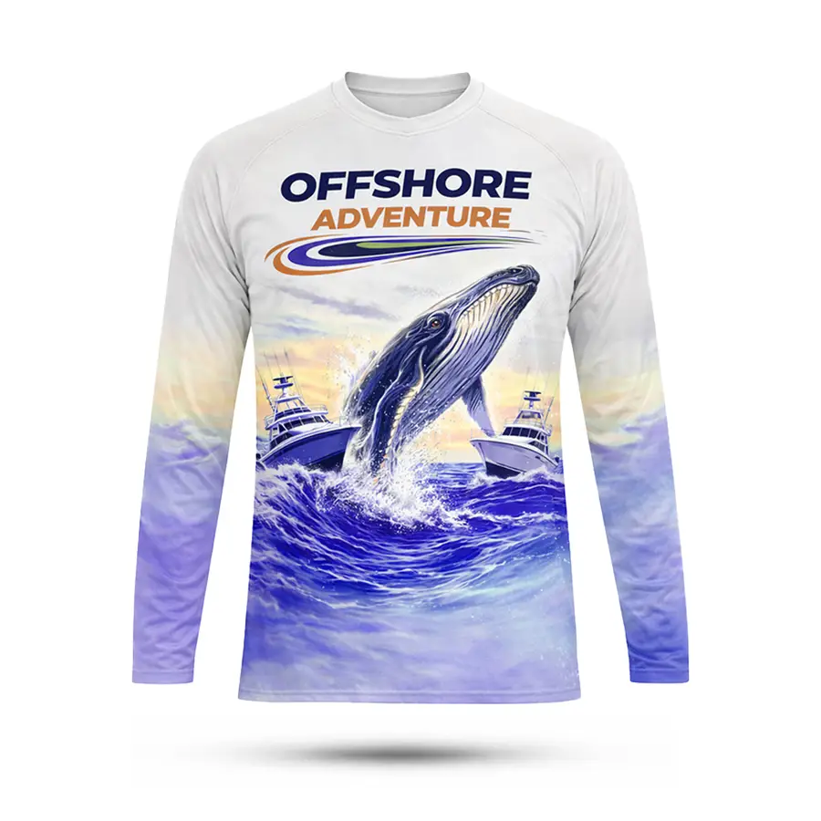 Custom Solid Sublimation Print Anti-Bacterial 100% Polyester Winter Men's Lightweight Long Sleeve Shirts & Tops — Zefal Industries product photograph 4 of 6