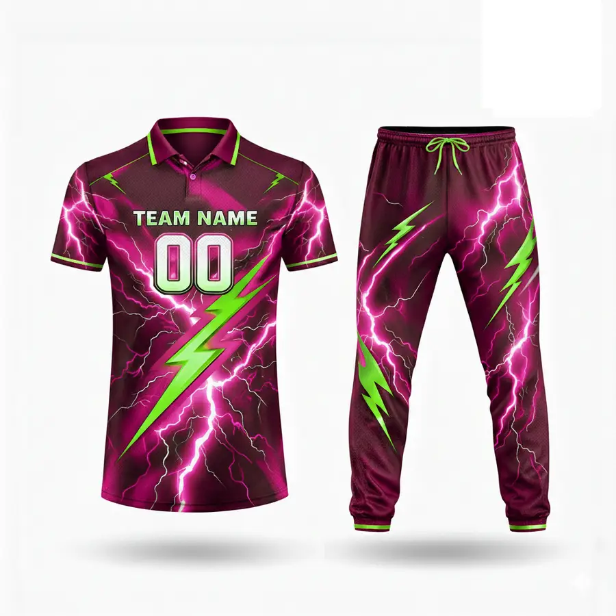 Green White Men Set Breathable Digital Print Fabric Anti-Bacterial 100% Polyester Winter Custom — Zefal Industries product photograph 3 of 6