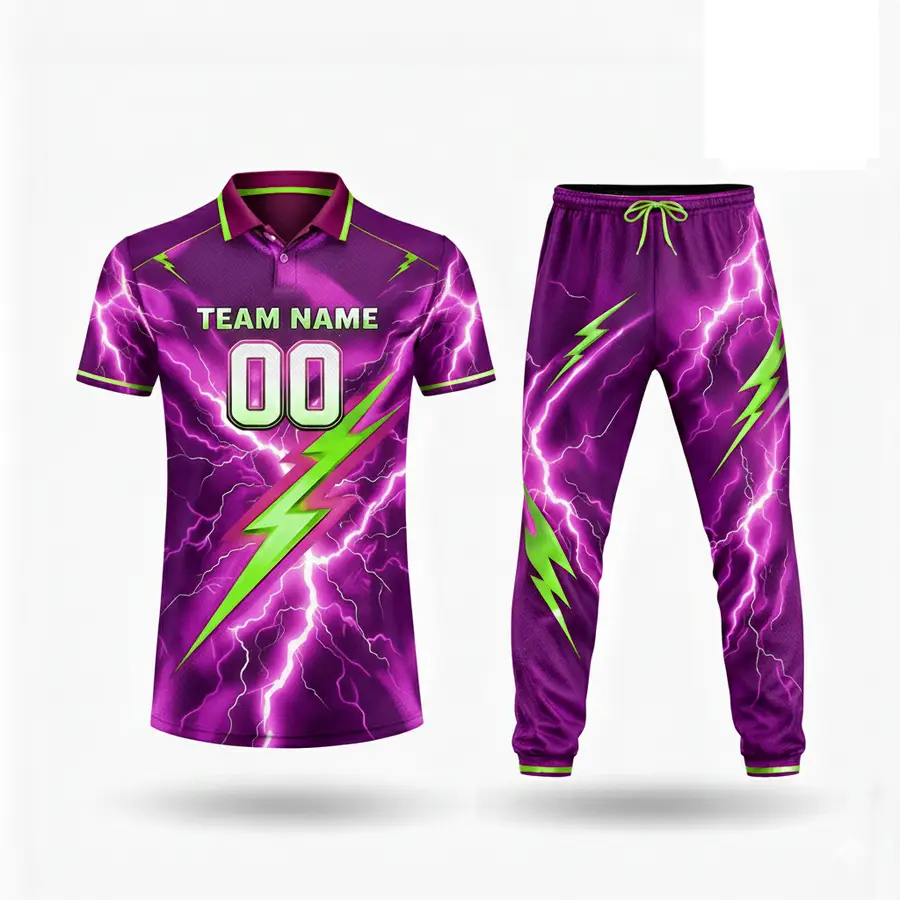 Green White Men Set Breathable Digital Print Fabric Anti-Bacterial 100% Polyester Winter Custom — Zefal Industries product photograph 4 of 6