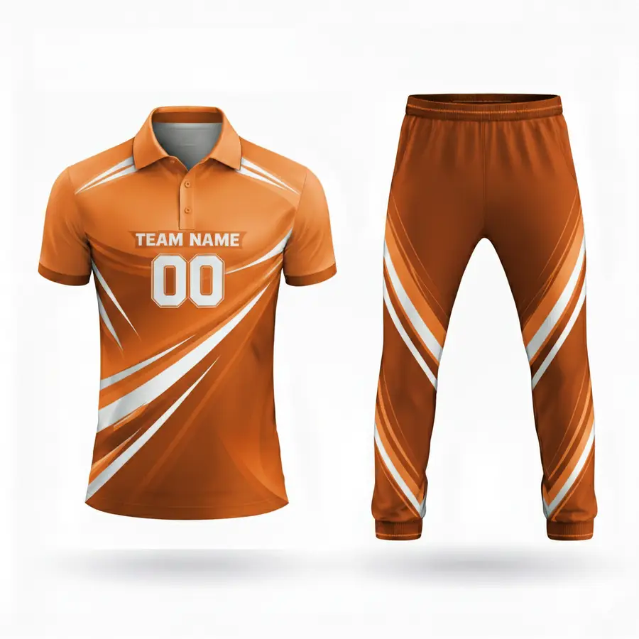 New Design Digital Print Anti-Bacterial 100% Polyester Men's Cricket Uniform for Kit Customizable Team Jersey Winter — Zefal Industries product photograph 4 of 6