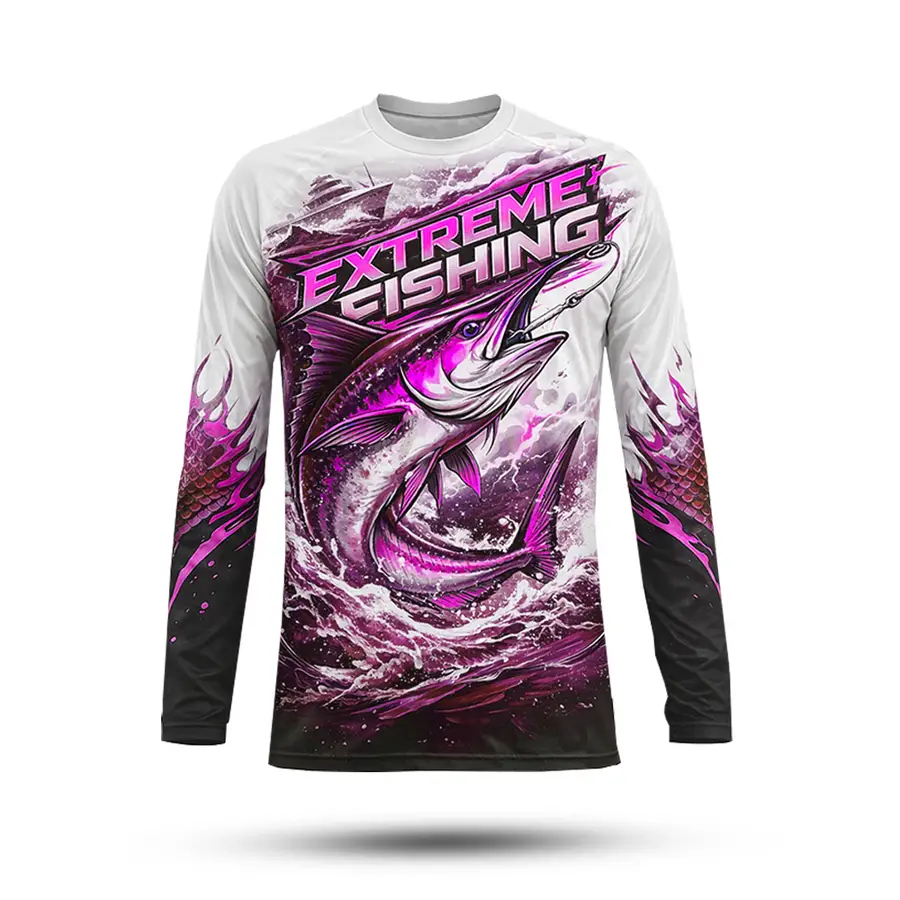 Custom Men Long Sleeve Anti-Wrinkle Quick Dry Ventilated 100% Polyester Anti-Bacterial Winter Outdoor UPF 50+ UV Protection — Zefal Industries product photograph 2 of 6