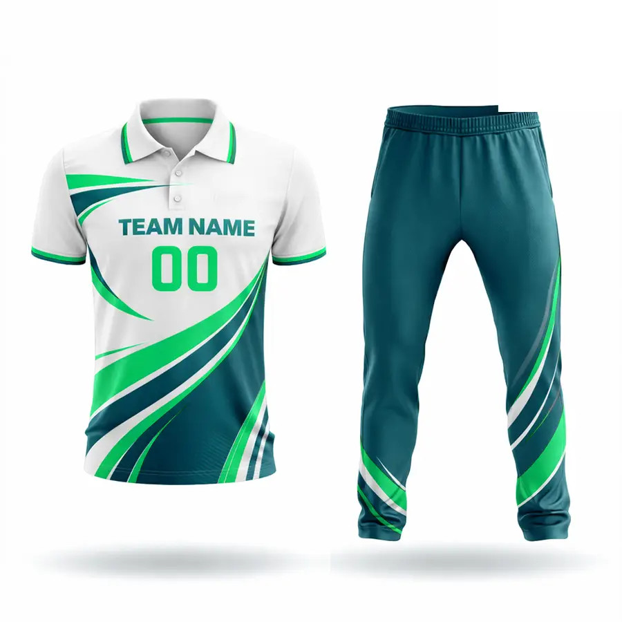 Best Selling Customizable Men's Cricket Uniform Team Logo Custom Brand Name Digital Print Anti-Bacterial 100% Polyester Winter — Zefal Industries product photograph 3 of 6