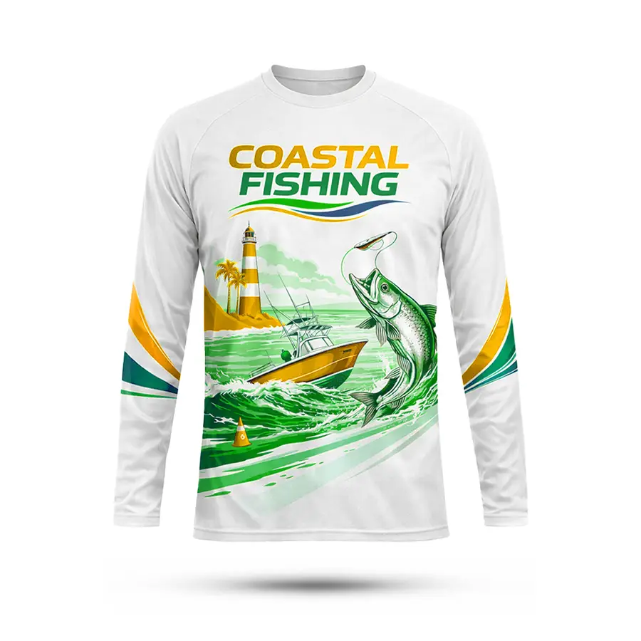 Full Sublimation Breathable 100% Polyester for Men High Quality Custom Anti-UV Anti-Bacterial Long Sleeve Quick Dry Winter — Zefal Industries product photograph 5 of 6