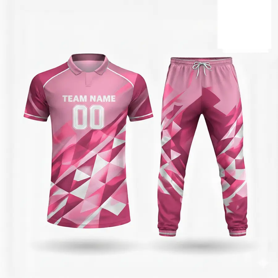 Wholesale Custom Cricket Uniform Sublimated Design Team Jersey 100% Polyester Anti-Bacterial Men's Low Price Custom Colors Logo — Zefal Industries product photograph 3 of 6