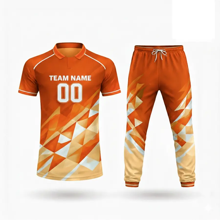 Wholesale Custom Cricket Uniform Sublimated Design Team Jersey 100% Polyester Anti-Bacterial Men's Low Price Custom Colors Logo — Zefal Industries product photograph 6 of 6