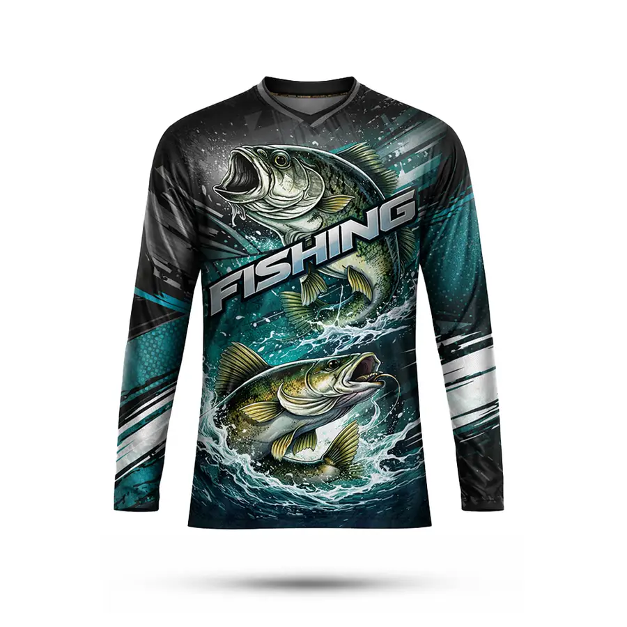 Sublimation Custom Design UV Protection Anti-Bacterial Winter 100% Polyester Long Sleeve Breathable High Quality Comfortable — Zefal Industries product photograph 2 of 6