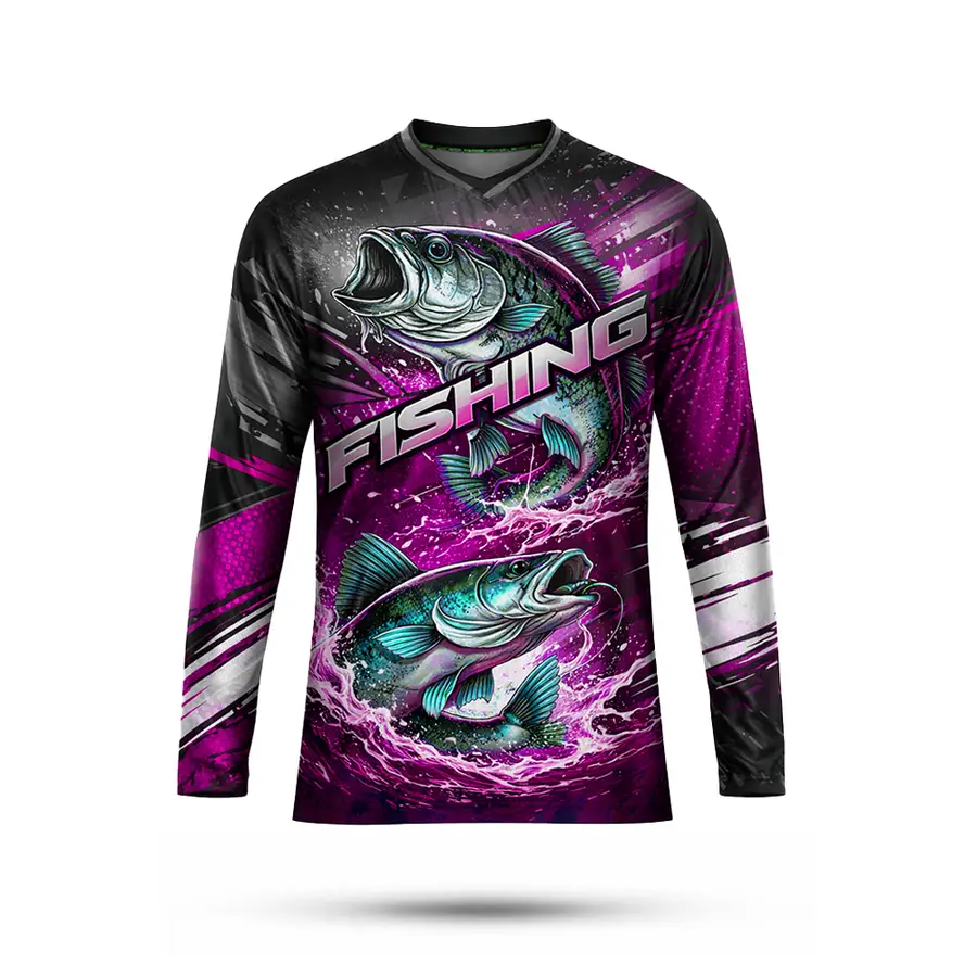 Sublimation Custom Design UV Protection Anti-Bacterial Winter 100% Polyester Long Sleeve Breathable High Quality Comfortable — Zefal Industries product photograph 3 of 6