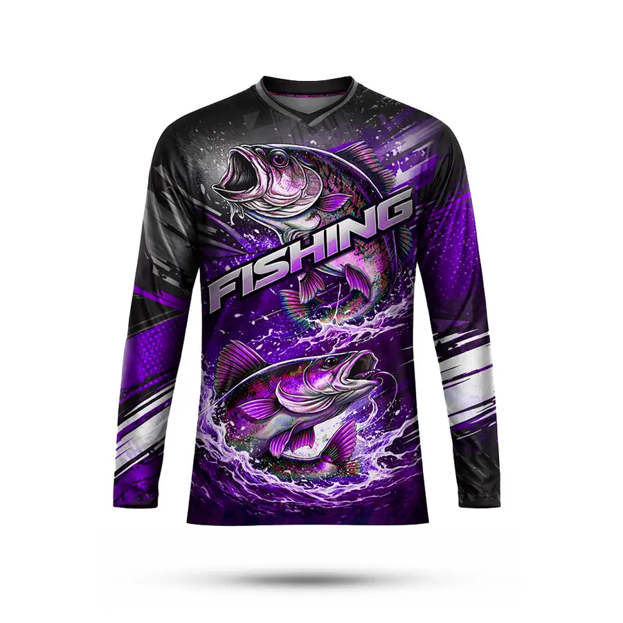 Sublimation Custom Design UV Protection Anti-Bacterial Winter 100% Polyester Long Sleeve Breathable High Quality Comfortable — Zefal Industries product photograph 5 of 6