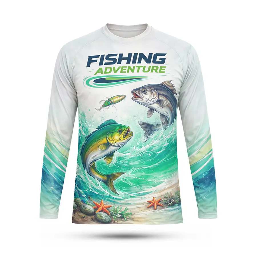 UV Quick Dry Breathable 100% Polyester Jersey Full Sleeve for Wholesale Professional +50 UPF Anti-Bacterial Winter Men's — Zefal Industries product photograph 2 of 6