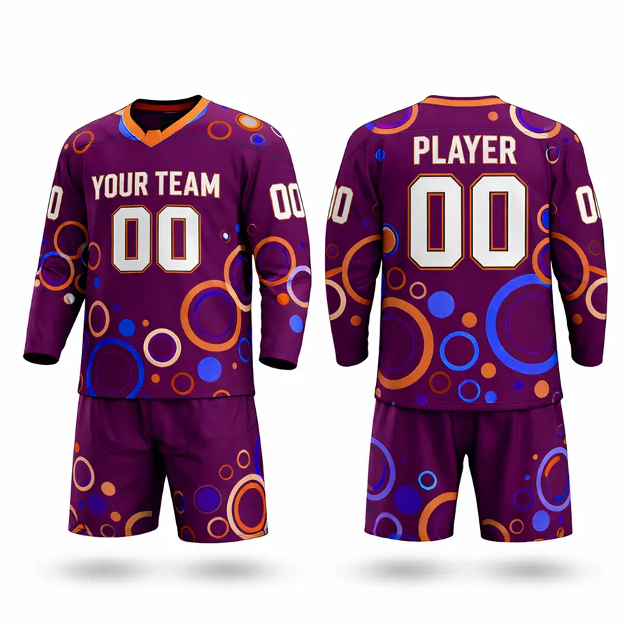 Customized Sets Unique Style Sports Wear with Team Name Digital Print OEM Custom Team Name 100% Polyester Anti-Bacterial Winter — Zefal Industries product photograph 2 of 6