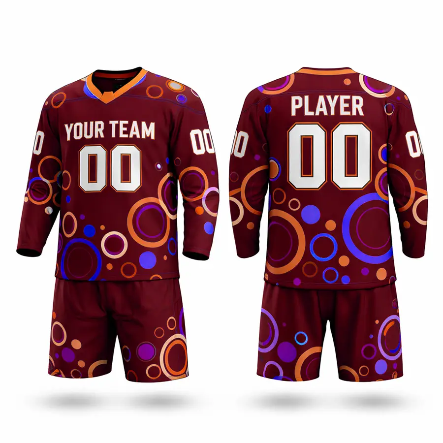 Customized Sets Unique Style Sports Wear with Team Name Digital Print OEM Custom Team Name 100% Polyester Anti-Bacterial Winter — Zefal Industries product photograph 3 of 6