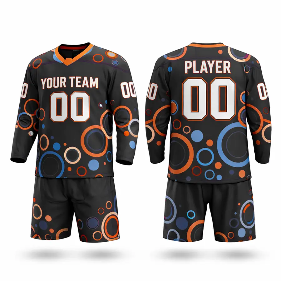 Customized Sets Unique Style Sports Wear with Team Name Digital Print OEM Custom Team Name 100% Polyester Anti-Bacterial Winter — Zefal Industries product photograph 4 of 6