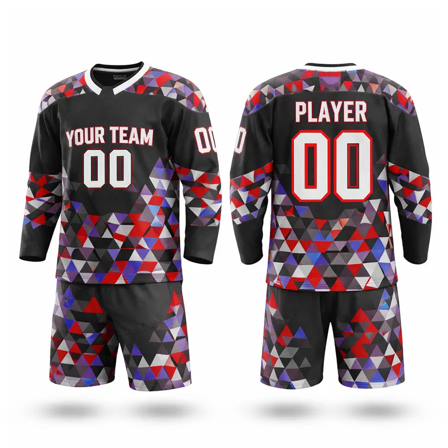 Custom Designed 100% Polyester Anti-Bacterial Winter Sets OEM Service Team Name Digital Print for Team Wear — Zefal Industries product photograph 6 of 6