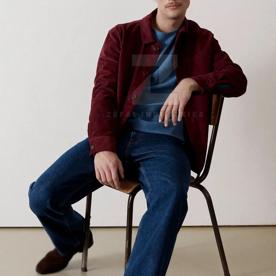 2025 High Quality Men Structured Shirt Casual Wear Safari Style 100% Cotton Spring Eco-Friendly Breathable Quick Dry Lightweight — Zefal Industries product photograph 4 of 6