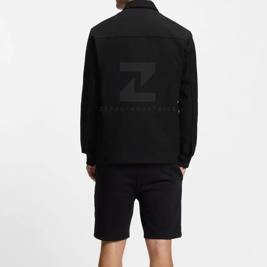 Lightweight Pakistan Made Spring Men Structured Casual Shirt 100% Cotton Breathable Quick Dry Eco-Friendly Safari Style High — Zefal Industries product photograph 3 of 6