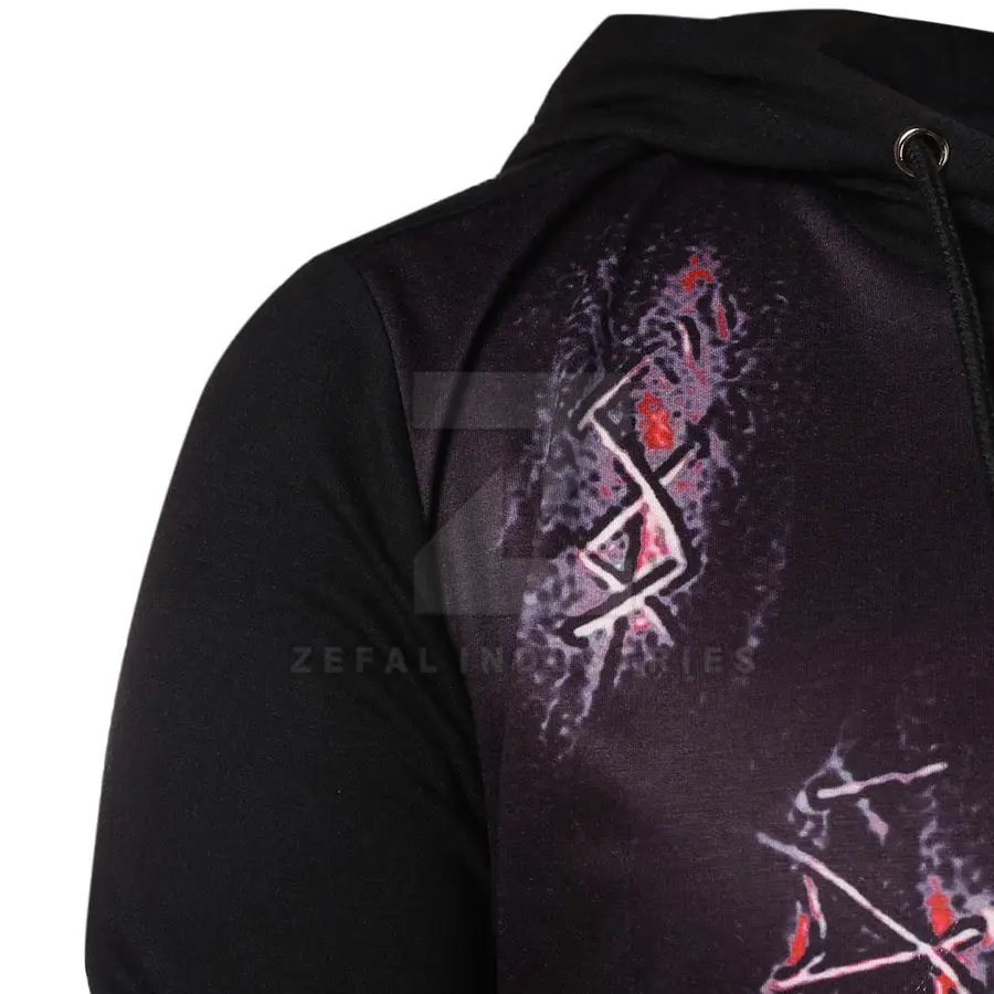 Winter Customized Logo Sublimation Hoodie 100% Cotton Fleece High Quality Made in Pakistan — Zefal Industries product photograph 5 of 6