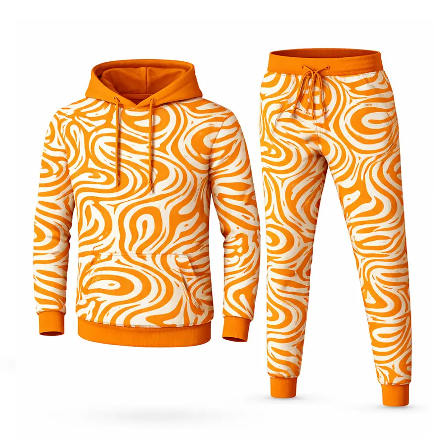 Custom Winter Waterproof Windproof Reversible Tracksuit for Men Full-Zip Jogger Pants Two-Piece Sportswear Set Digital 100% — Zefal Industries product photograph 1 of 6
